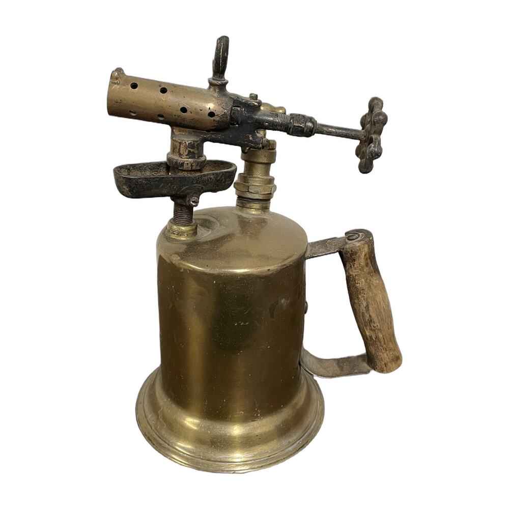 Vintage Clayton & Lambert Brass Blow Torch Tool Detroit MI Pat. Jan 4 1921